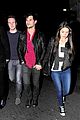 taylor lautner marie avgeropoulos matching jackets london 20
